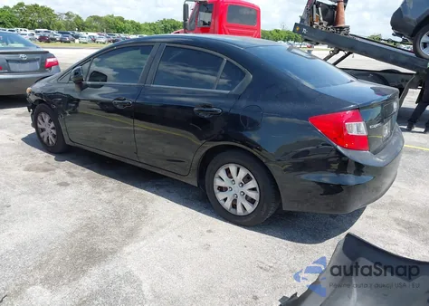 2012 Honda Civic Lx z USA, uszkodzony, nr VIN 19XFB2F56CE016234
